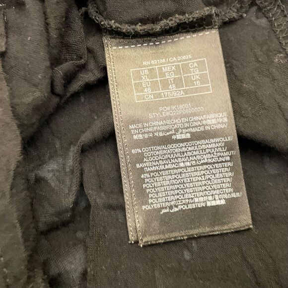 Guess Burnout fitted women's XL Top Rhinestones Y2K Punk Rock - Picture 6 of 10